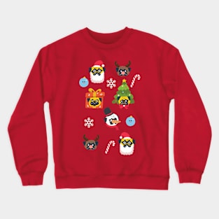 Xmas and Pugs Crewneck Sweatshirt